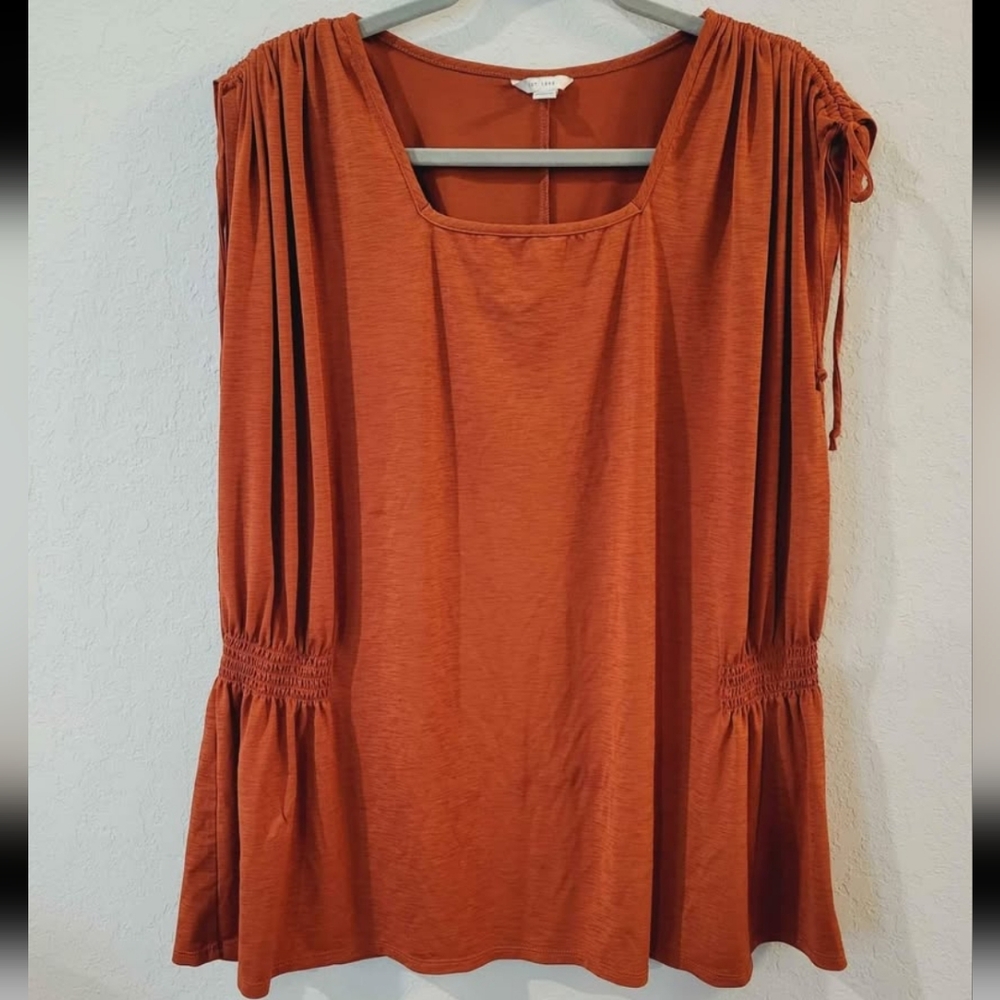 Plus Ruched Shoulder Top - 26/28